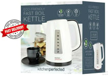 Kitchen Perfected Fast Boil Cordless Cream Kettle Eco-Friendly 1.6L - 3Kw