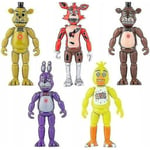 5 Pcs Five Nights At Freddy's Fnaf Figure Set