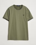 Fred Perry Twin Tipped T-Shirt Laurel Green