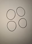 4x POLAR O Rings For FT80,FT60,FT40,FA20,FT1,FT2 RCX3, watches