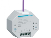 Hager TRB201, Dimmer, 230 W, 2300 W, 100 m, 30 m, 100 m