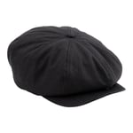 S/M BEECHFIELD HERRINGBONE SVART BUSBOY GATSBY GUBBKEPS CAP