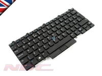 Dell Latitude E7450/e7470/7480/7490 2-p Uk English Backlit Keyboard - 0k9v28