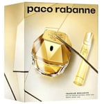 "Paco Rabanne Lady Million Eau De Parfum Vaporisateur 80ml Coffret 2 Produits"