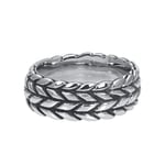 iXXXi Men Bague Maserati pour homme, 19mm, Acier inoxydable, Aucune pierre précieuse