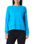 United Colors of Benetton Women's JERSEY G/C M/L 3HRRD101U LONG SLEEVE CREWNECK SWEATSHIRT, Light blue 30M, XS