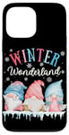 iPhone 13 Pro Max Walking In A Winter Wonderland Christmas Cute Gnome Matching Case