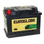 Euroglobe batteri 65Ah 580CCA +V L242 B175 H175