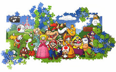 Super Mario Luigi and Friends 500 Piece Jigsaw Puzzle | 480mm x 340mm