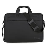 Formulauff Multifunctional Notebook Jacket Laptop Bag Durable Large Capacity Nylon Laptop Bag for Laptop Computer 15 Inches Black