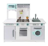 Bayer Chic 2000-Cuisine de Jeu, 307 35, Blanc, Menthe, Gris, 96 x 37,5 x 96,5 cm