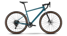 Velo de gravel bmc urs al two sram apex 1 11v 700 mm bleu dark petrol   produit reconditionne