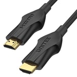 Unitek Câble HDMI 2.1 8K 4K @ 120Hz C11060BK-1M / Débit : 48 Gbps/Application : Audio - Video / 8K Ultra High Speed HDMI 2.1 / HDCP 2.3, EDID, ALLM, QMS, QFT, 3D, VR, Dynamic HDR, eARC, VRR