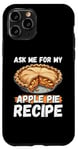 Coque pour iPhone 11 Pro Nourriture pour tarte aux pommes