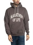 PompeiiMarathon Regular Pullover Hoodie - Charcoal