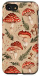 iPhone SE (2020) / 7 / 8 Red Fly Agaric Autumn Mushroom Fungi Nature Pattern Case