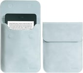 6 Pouces Étui Pour Tablette Kindle 11Ème Génération 2024/2022, Sac De Protection Avec Pochette Pour Kindle E-Reader, Bleu Clair