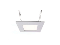 Deko Light 565155 LED Panel Square 8 LED-indbygningslys EEK: G (A - G) LED (RGB) LED indbygget 7 W Perlelysegrå (RAL 9022)