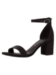 MARCO TOZZI Femme by Guido Maria Kretschmer 2-2-88303-26 Sandales Talon, Black Lt Gold, 37 EU