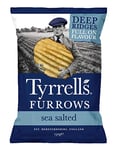 Tyrrells Furrows Sea Salted Sharing Crisps 150 g