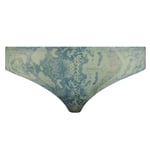 Chantelle Slip Femme - Softstretch, Sans Coutures, Invisible, Taille Unique 36-44, Motif Python Print Taille Unique