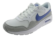 Nike Air Max SC, Chaussures Homme, Blanc Jeu Gris loup royal, 45.5 EU