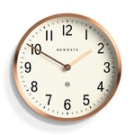 NEWGATE® Master Edwards Horloge Murale – Horloge de Cuisine – Horloge de Salon – Horloge de Bureau – Horloge Élégante décoration d'intérieur Moderne du Milieu du siècle (Cuivre)