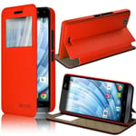 Coque Etui S-View Pour Wiko Getaway