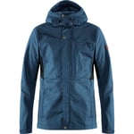 Fjällräven Men's Kaipak Jacket Uncle Blue/Dark Grey, Uncle Blue-Dark Grey, XS