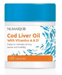 Numark Cod Liver Oil With Vitamin A & D - 30 Capsules