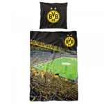 Dortmund Sengesett Südtribüne - Sort/Gul - merchandise, størrelse One Size