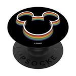 Disney Mickey & Friends Mickey Rainbow 3D Mouse Ears PopSockets PopGrip Adhésif