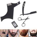 Men Shaving Barber Tool Hair Razor Blades Folding Knife One Size
