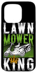 iPhone 15 Pro Lawn Mower Mowing Dad Father Landscaper Tractor Lawn Mower Case