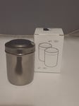 Motta Cocoa Shaker -  Silver Stainless Steel Chocolate Shaker Art 380