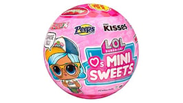 LOL Surprise Loves Mini Sweets Dolls - Random Assortment - UNbox 8 Surprises Including Accessories & Candy Theme Doll in Paper Ball Packaging - Suitable for Kids & Collectors Ages 4+