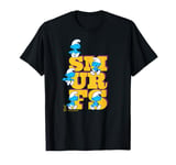 The Smurfs Original Smurfs Big Letters T-Shirt