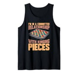 Checkers Board Game Strategy - Classic Checkers Tank Top