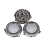 3 pièces Têtes De Rasoir Électrique De Rechange Sh30-52, Pour Philips Série S5000 3000 2000 1000 S5340 S5140