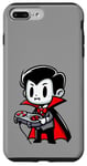 Coque pour iPhone 7 Plus/8 Plus Count Dracula, joueur vidéo mignon de dessin animé vampire