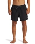 Quiksilver Homme Everyday Solid Volley 15 Maillot De Bain, Noir, XXL EU