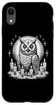 iPhone XR Sacred Satanic Owl with Candles | Dark Ritual Owl Witchcraft Case