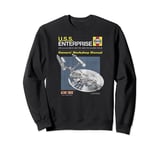 Star Trek The Original Series U.S.S Enterprise Manual Sweatshirt