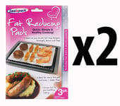 Sealapack Fat Reducing Pads Healthy Cooking Grill & Oven Absorbs Fat x 6