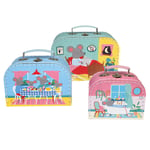 Rex London MOUSE IN A HOUSE CASES (SET OF 3)