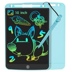 JOEAIS Tablette d'écriture LCD 10 Pouces, Tablette Graphique Enfant Dessin pour l'apprentissage, Le gribouillage et la Prise de Notes, Cadeaux de Noël et d'anniversaire pour Garçons et Filles (Bleu)