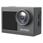 AKASO Brave 4 Pro Action-kamera 4K / 30fps &amp; 20MP med Sobbel Skjerm - Svart