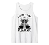 Aviation - Navigation Radar Air Traffic Controller Tank Top