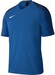 Nike Strike Jersey S/S Maillot Mixte Enfant, Royal Blue/Obsidian/White, FR : L (Taille Fabricant : L)