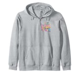 Back to the 90s Retro Vintage Halloween Costume Themed 90s Zip Hoodie